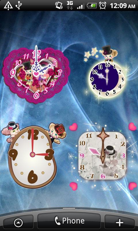 Analog clocks widget PUKURUN