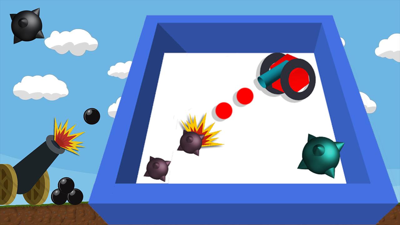 Cannon Strike: Space rocket frontier