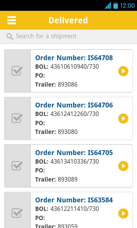 Swift Freight Tracker