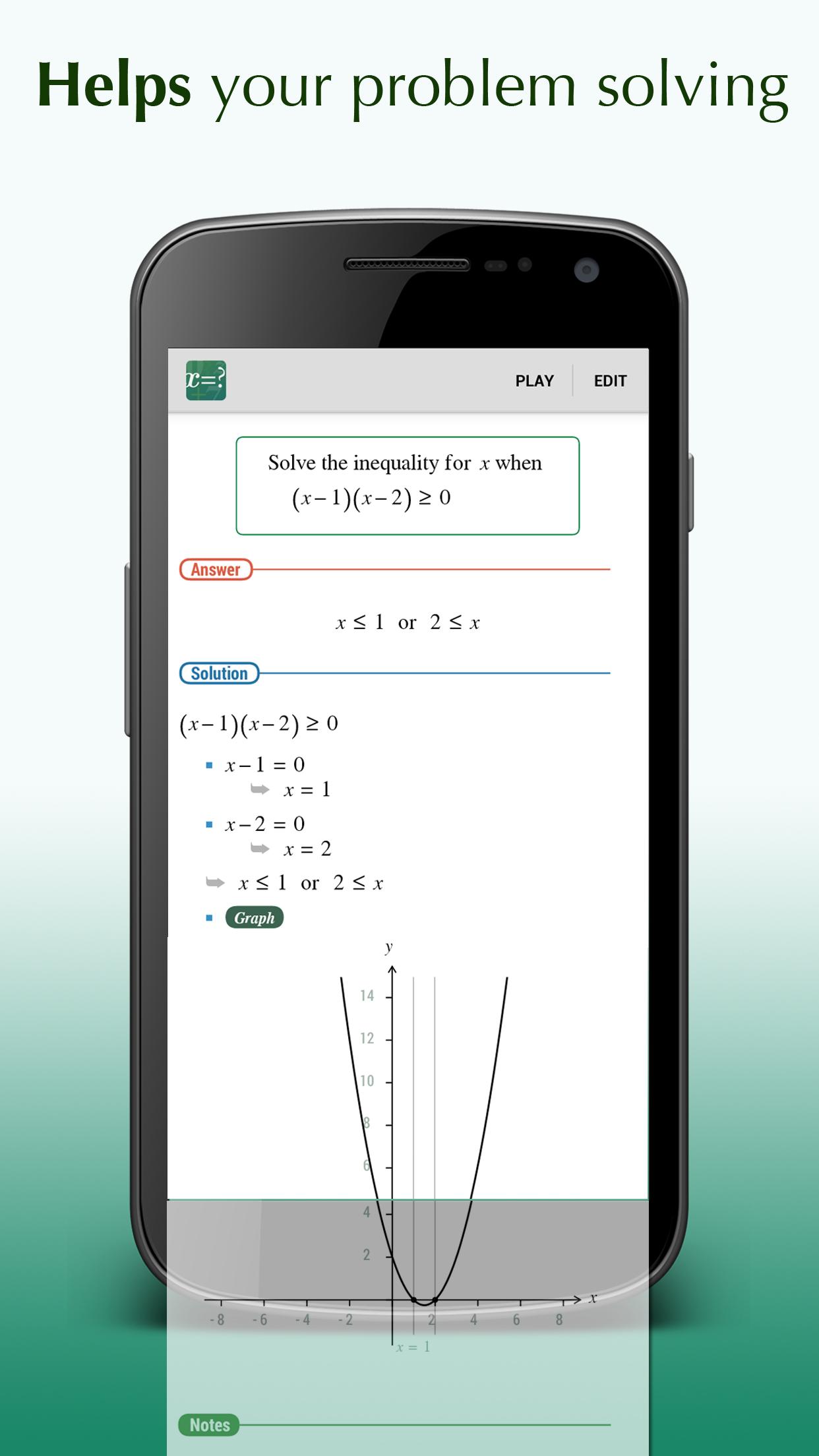 FX Algebra Problem Solver
