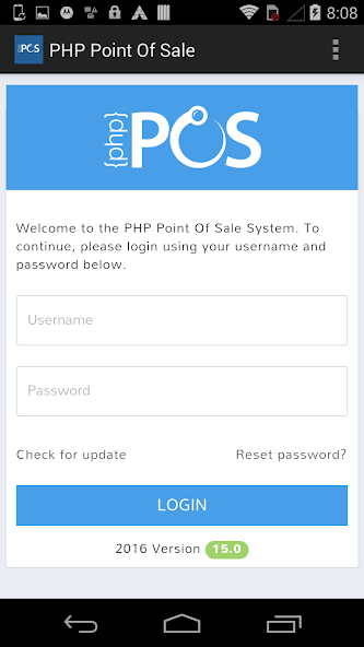 PHP Point Of Sale