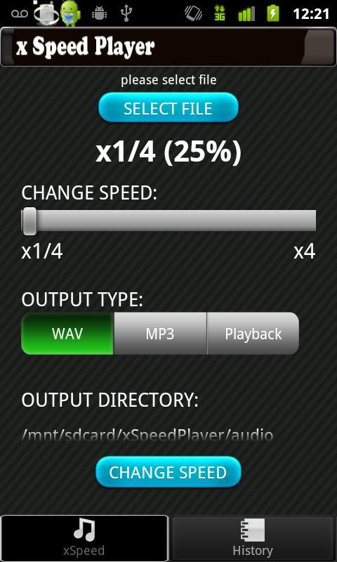 AudioSpeedChange: xSpeedPlayer