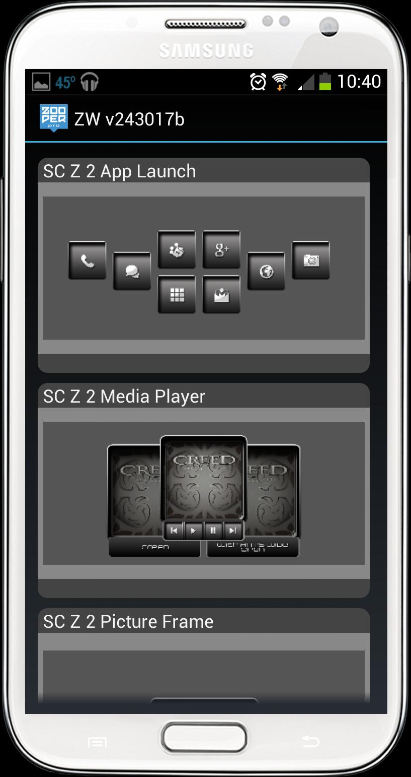 SC92 Gray Zooper Skin