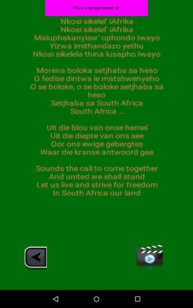 National Anthems RWC2015