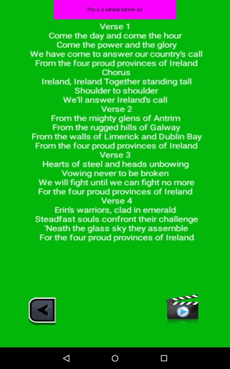 National Anthems RWC2015