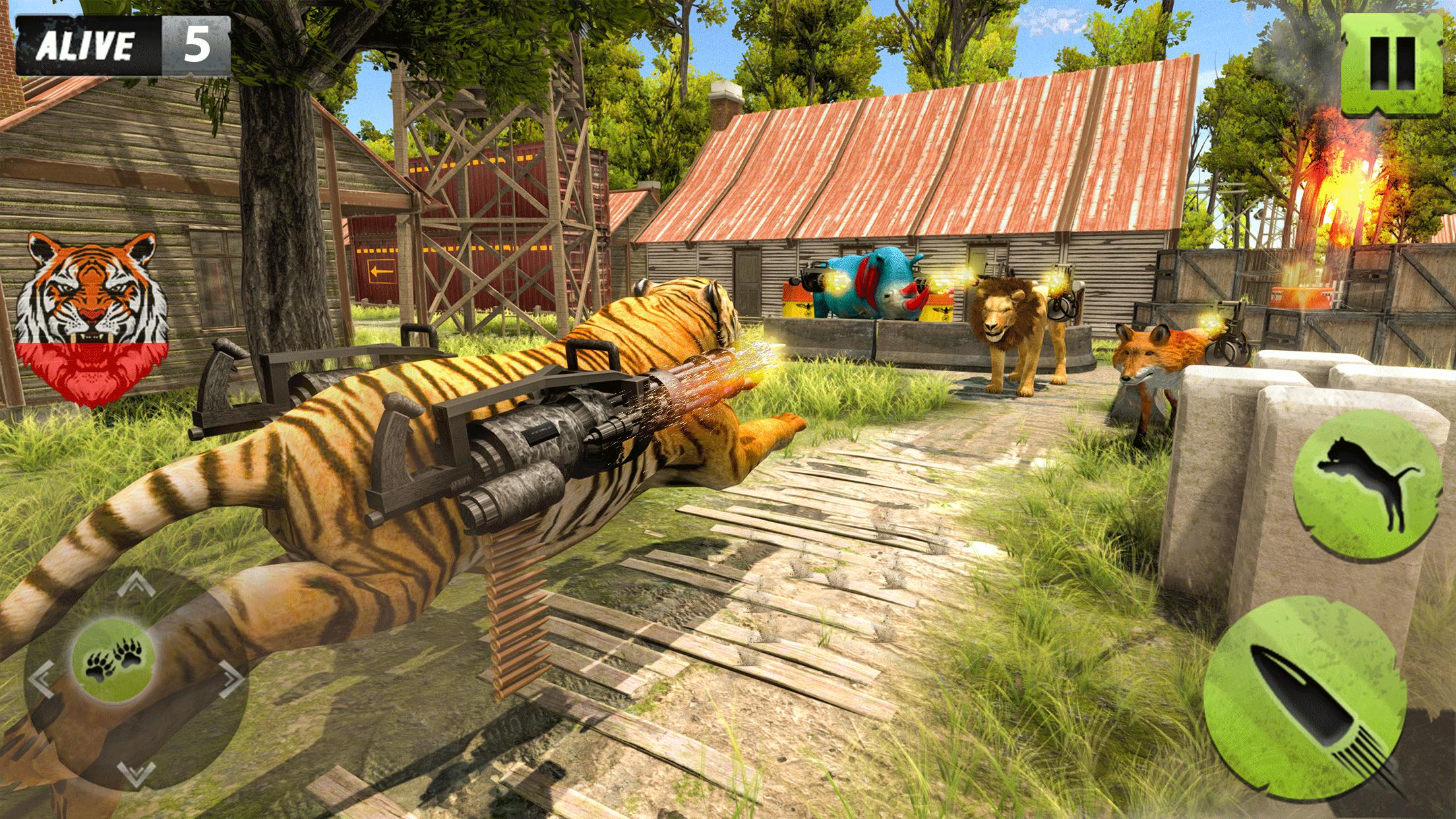 Tiger City Battleground Shooting Game