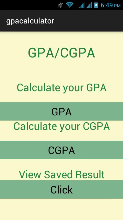 Anna Univ GPA Calculator