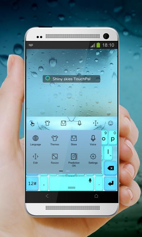 Shiny skies Keypad Design