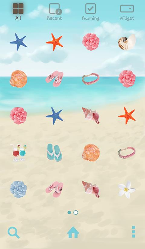 pinup girl summer beach dodol