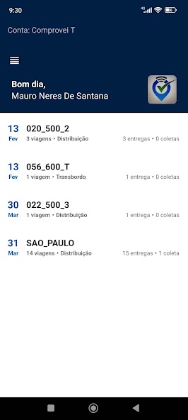 I checked deliveries