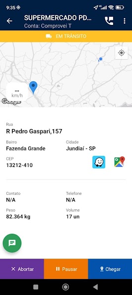 I checked deliveries