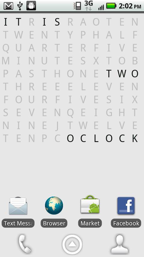 Text Clock Lite