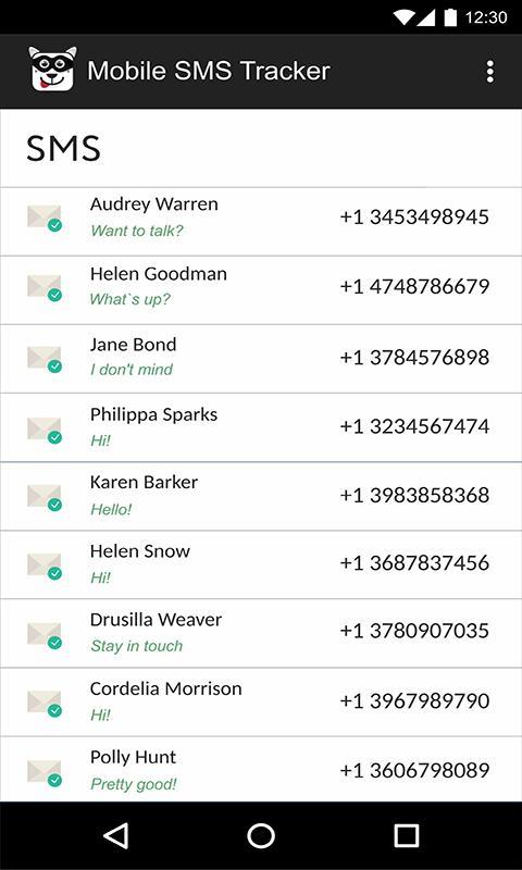 Mobile SMS Tracker