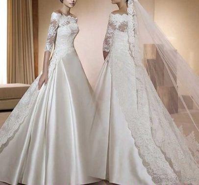 Beautiful wedding dress