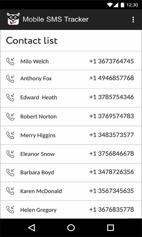 Mobile SMS Tracker