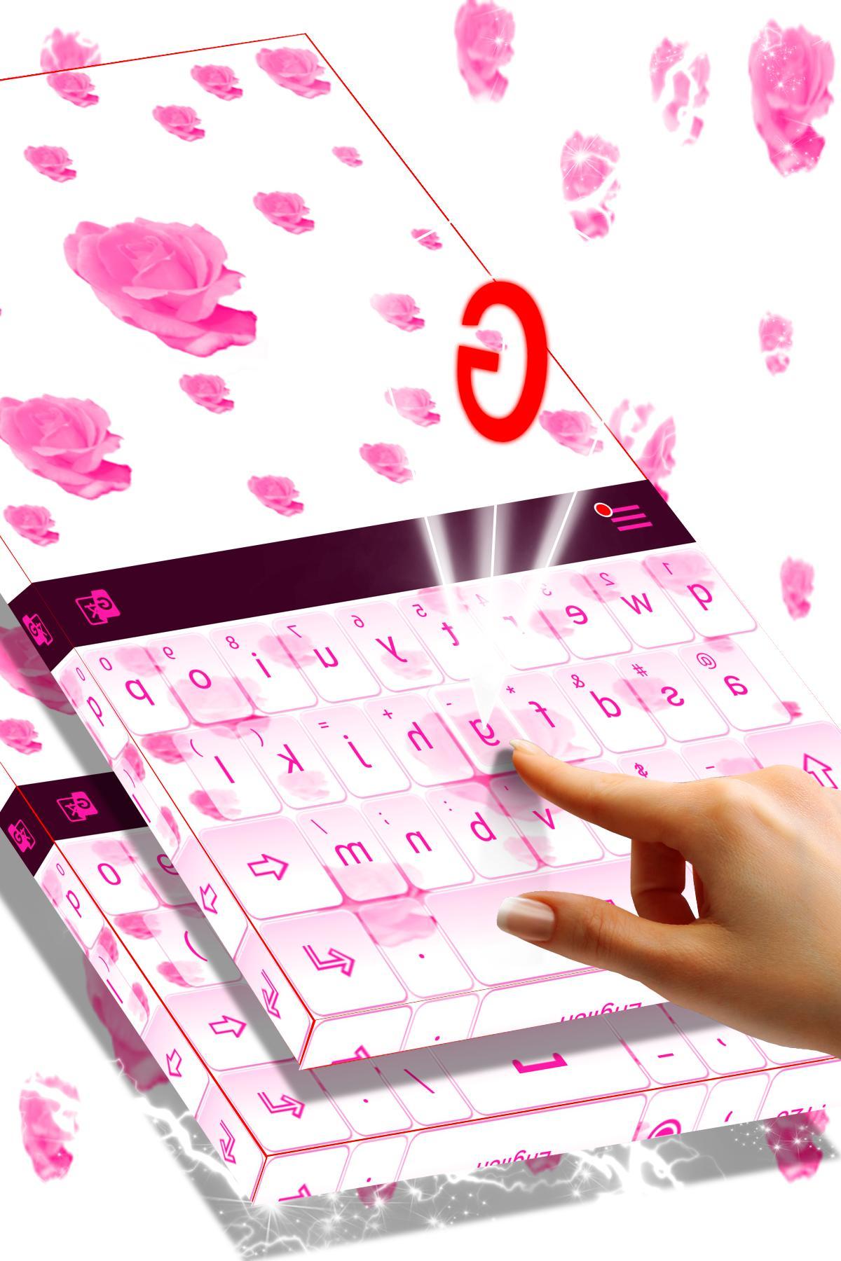 Pink Rose Keyboard