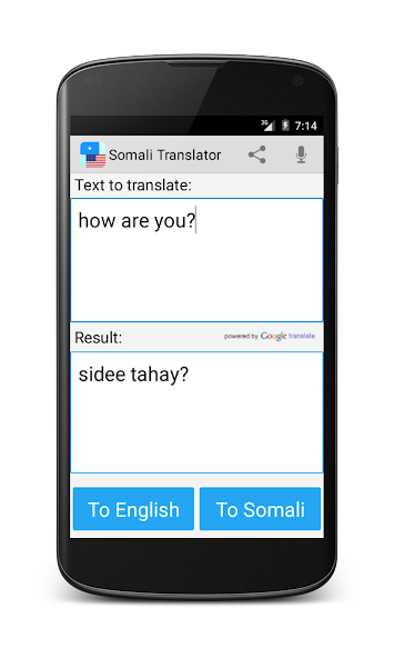 Somali English Translator