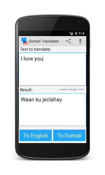 Somali English Translator