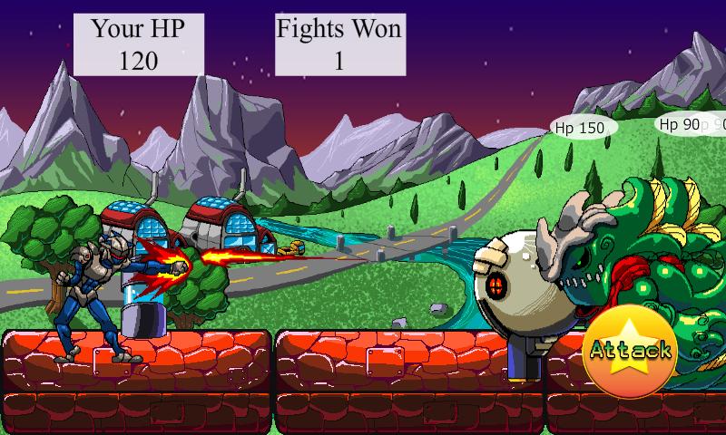 Techno Guy Street Fight