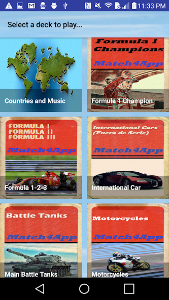 MATCH4APP Retro 80s Card Game