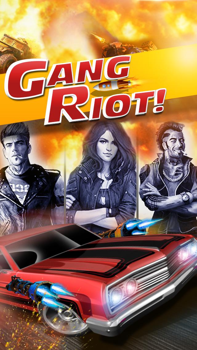 Gang Riot: Car Shooting Game - Thrones of Revenge