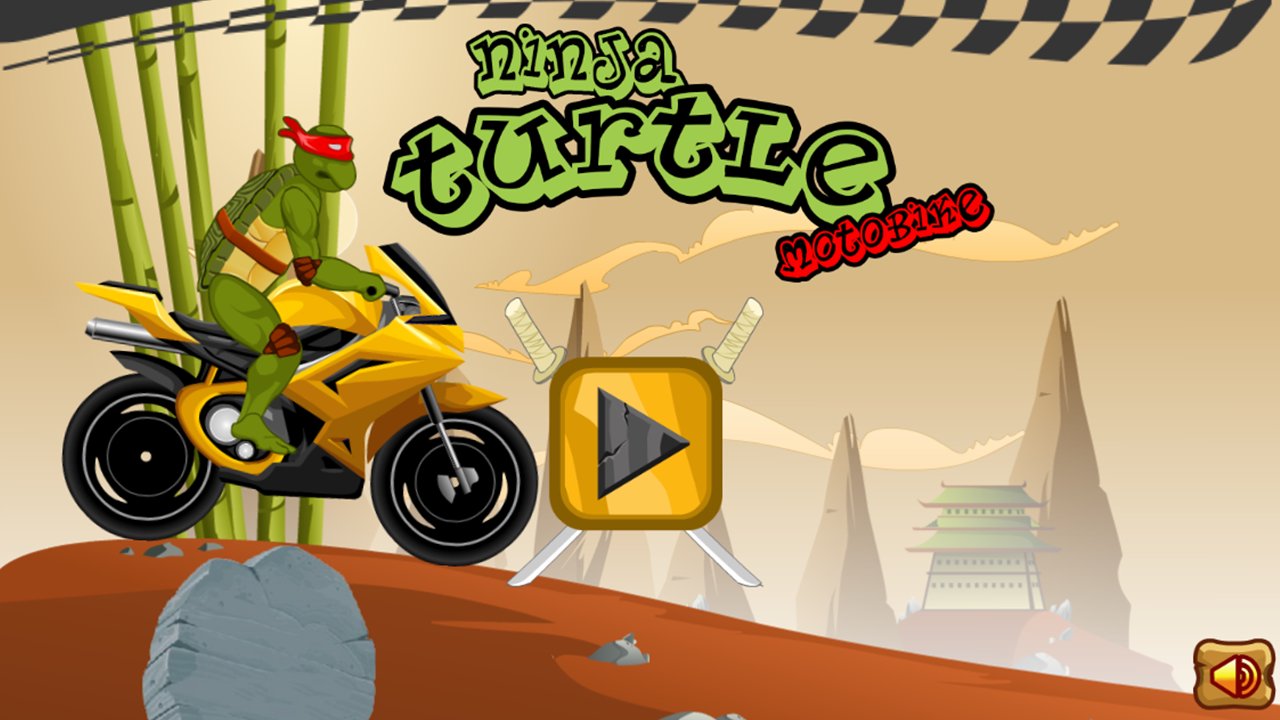 Turtles Motobike Ninja Rider