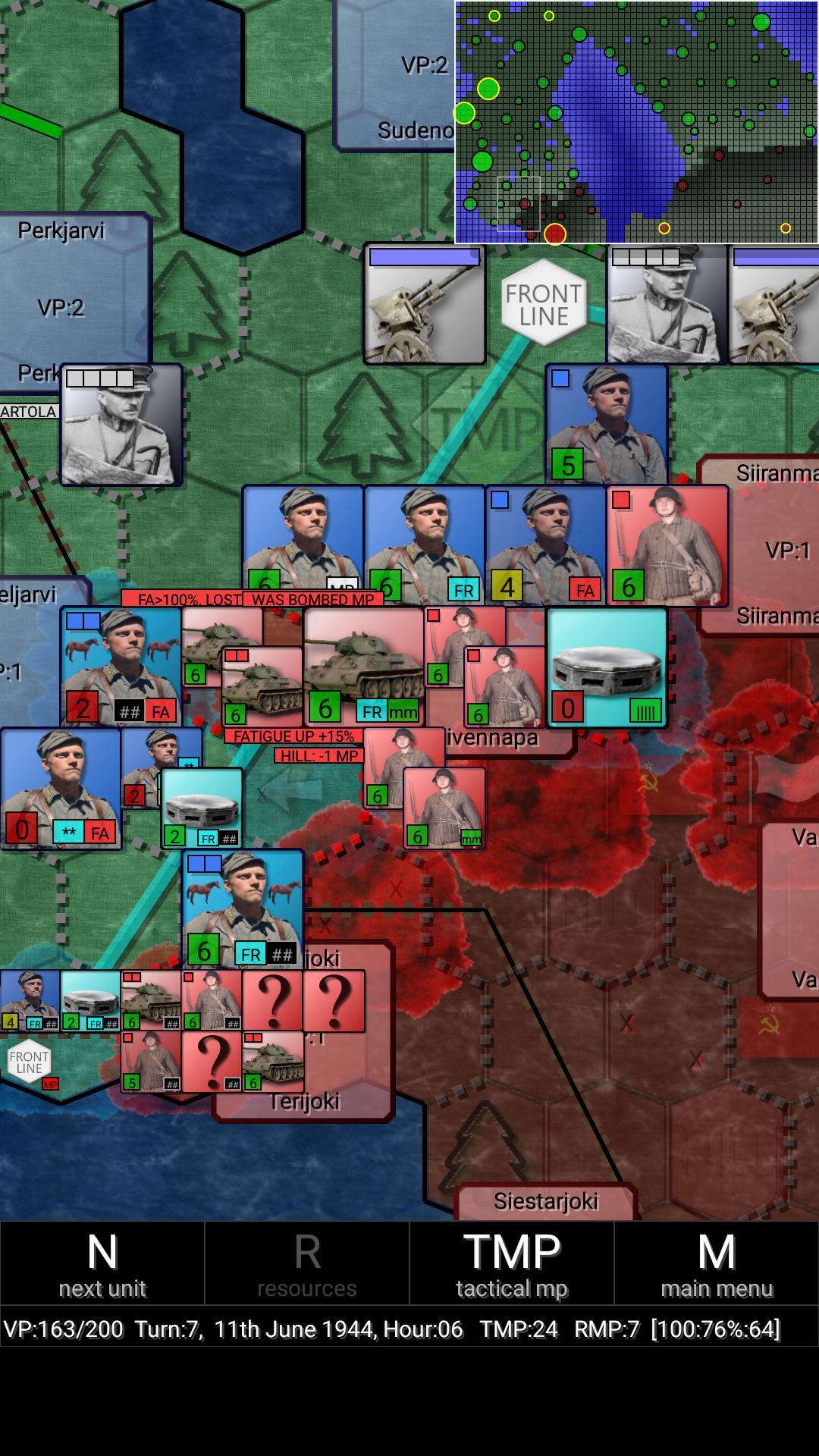 Finnish Defense (turn-limit)