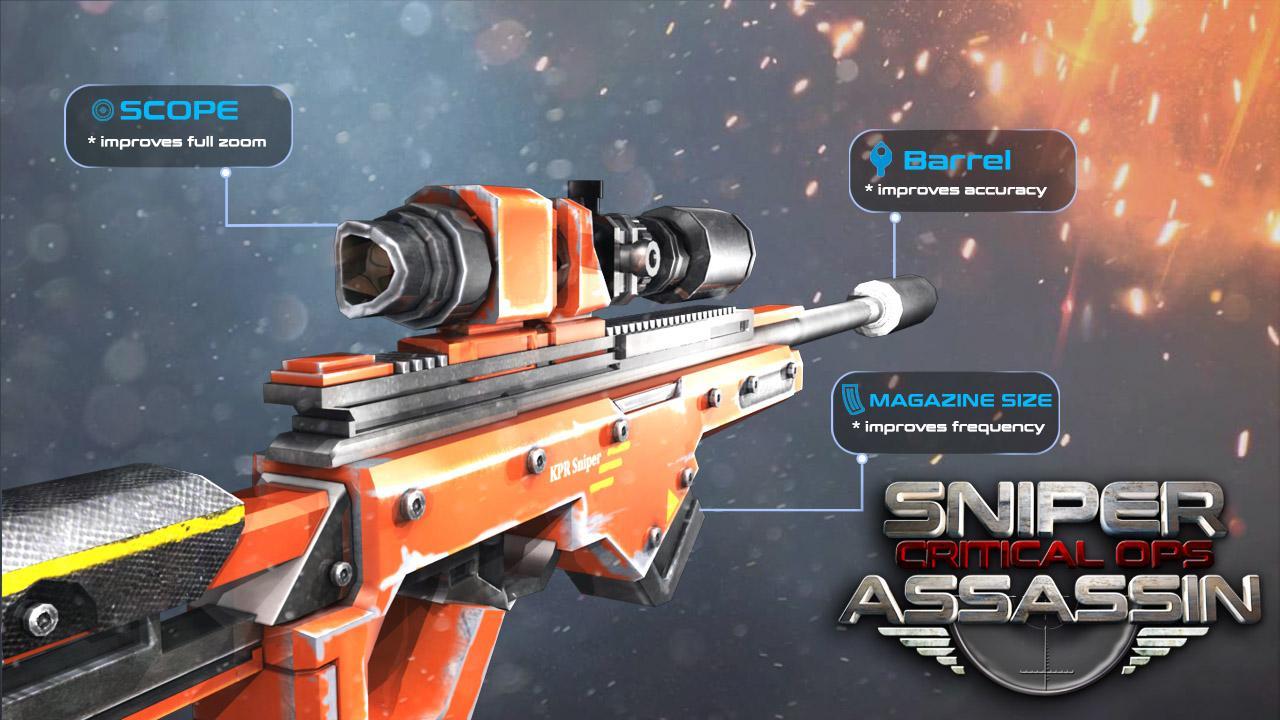 Sniper Critical Ops : Assassin