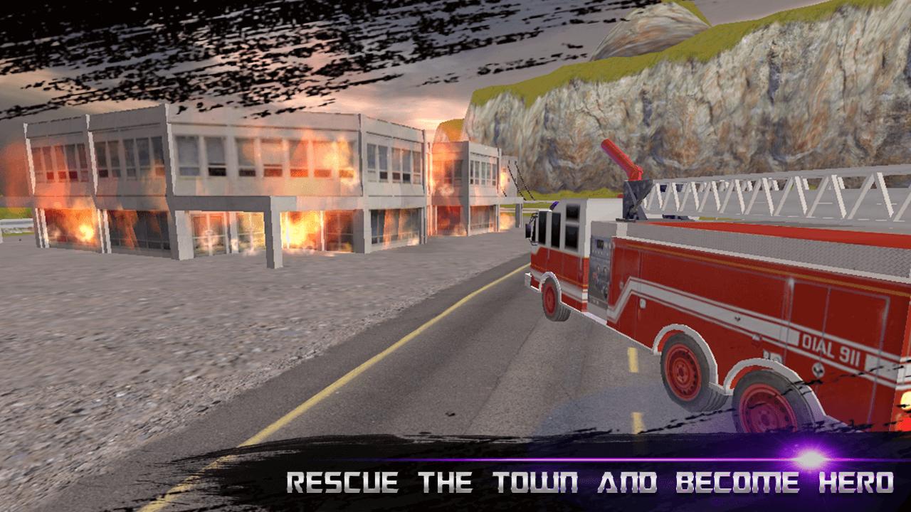 Fire Fighter Truck Simulator 3D