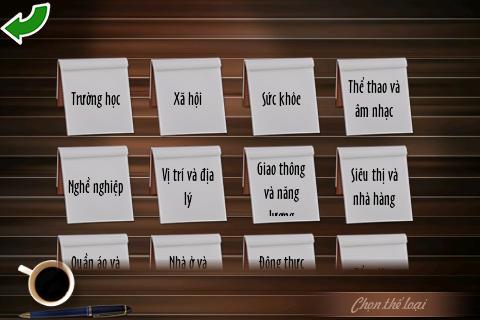 Luyen Tu Vung Tieng Anh (Game)