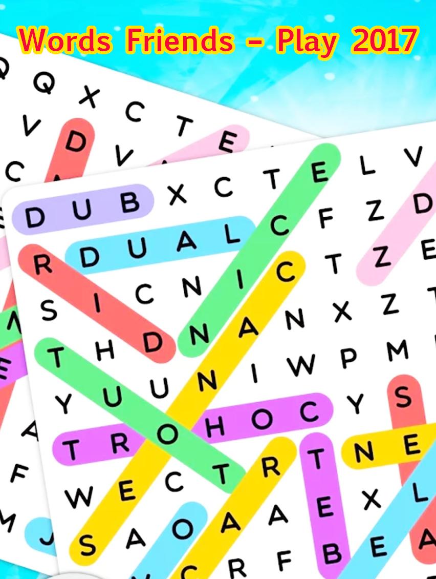 Words Friends 2017