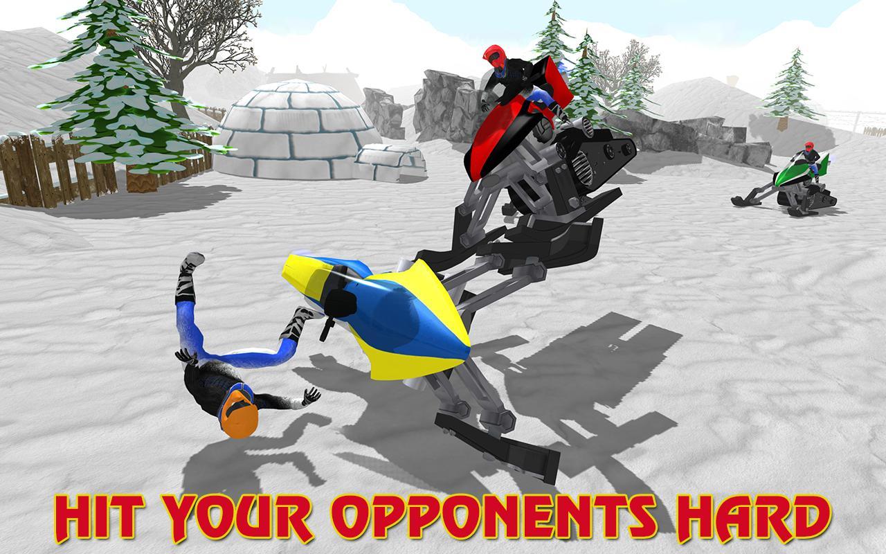 Snow Bike Extreme Racing Party