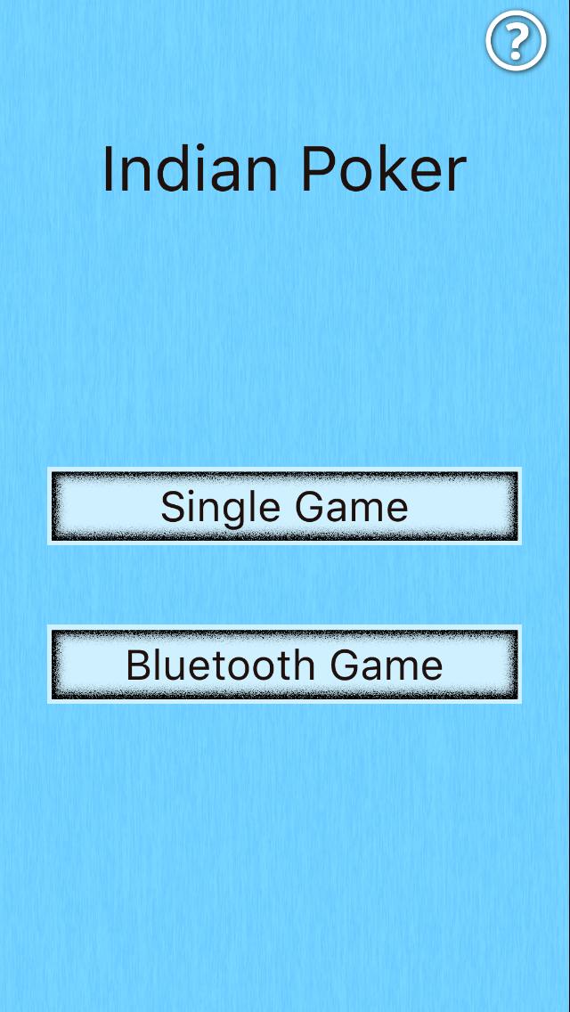 Bluetooth Indian Poker