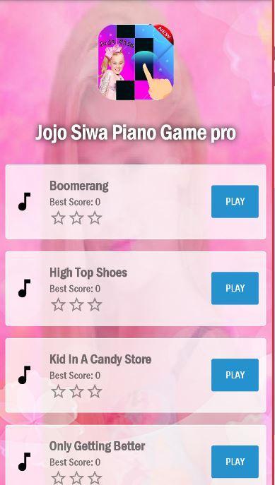 Jojo Siwa Piano Game pro