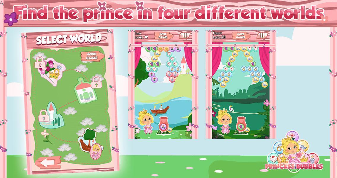 Bubble Shooter Princess Story