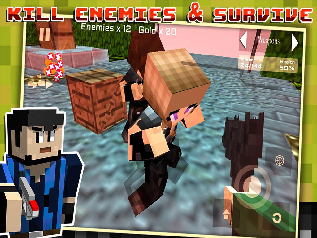 Block Gun Survival Games