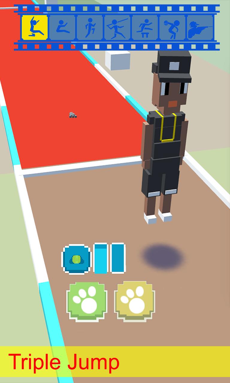 Blocky Athletics sports craft