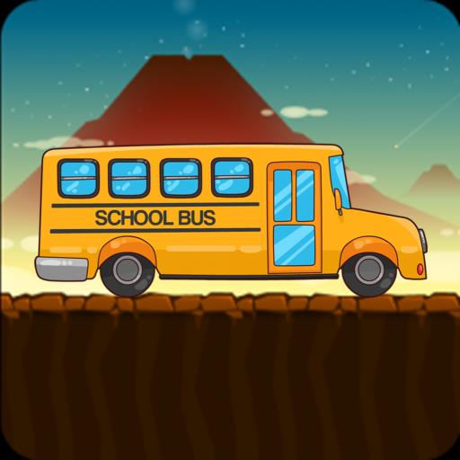 School Bus Hill Climb Racing
