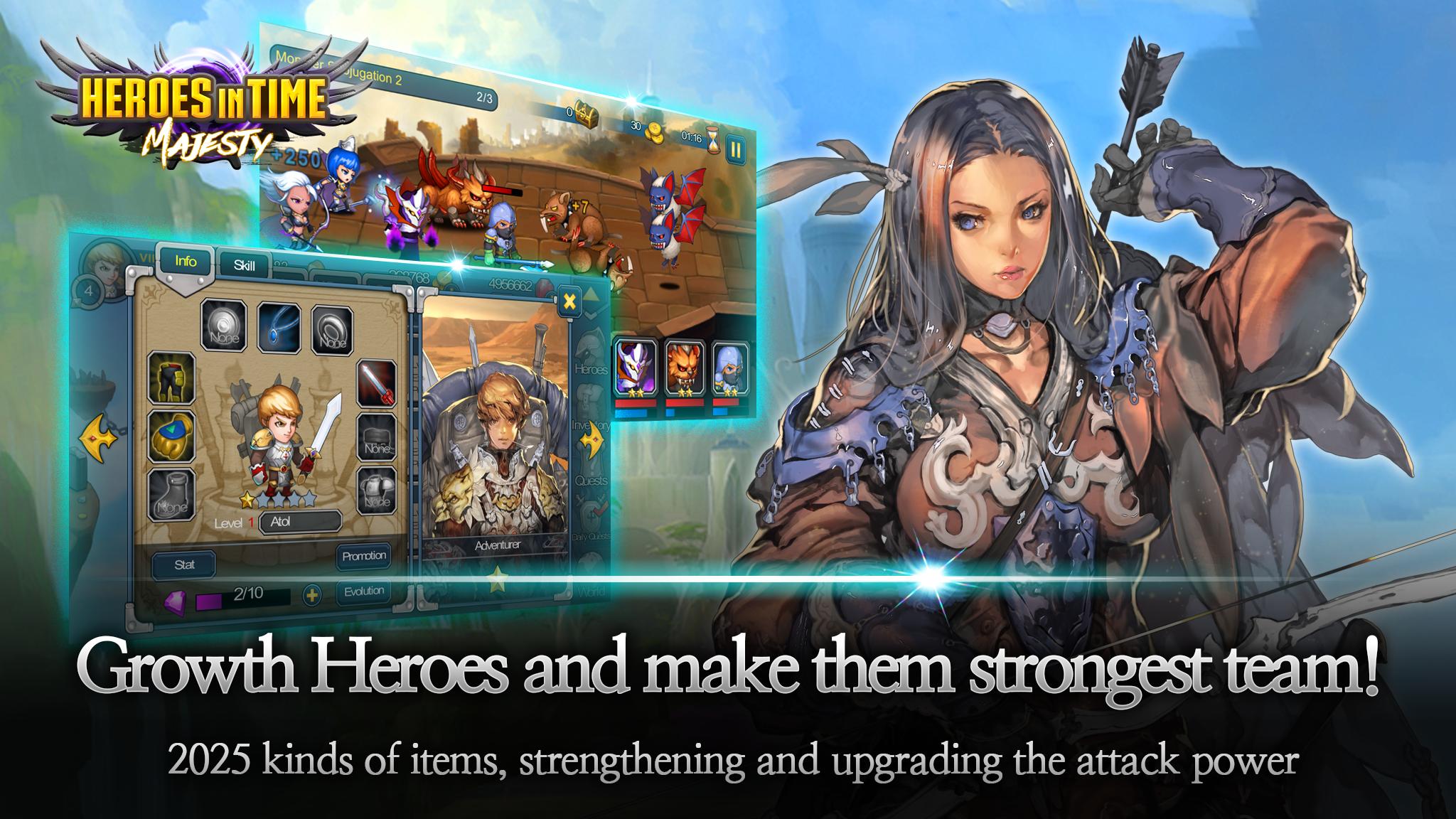 HEROES IN TIME : MAJESTY