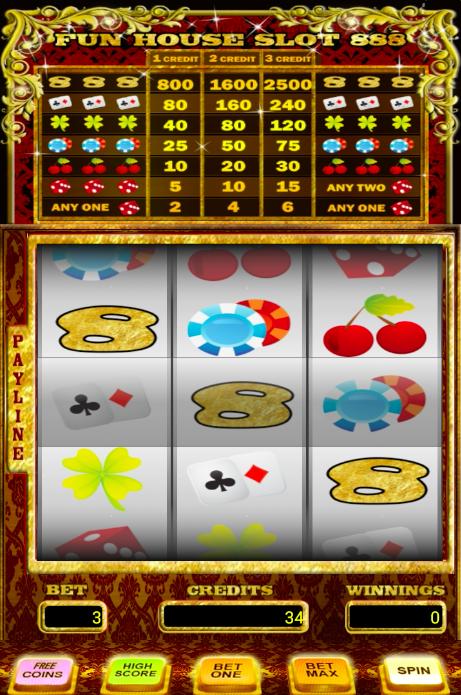 Fun House Free Slots 888