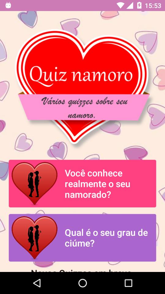 Quiz namoro