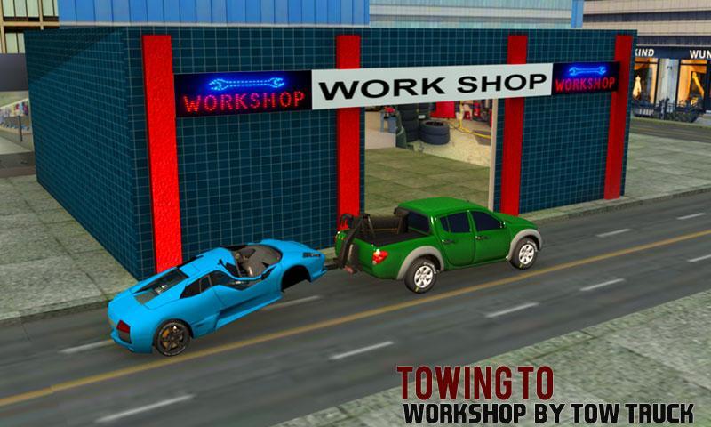 Tow Truck Car Transporter Sim