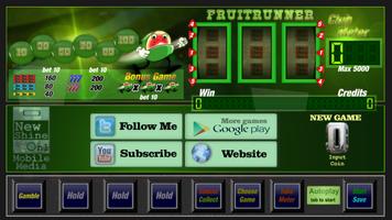 Slot machine fruit runner