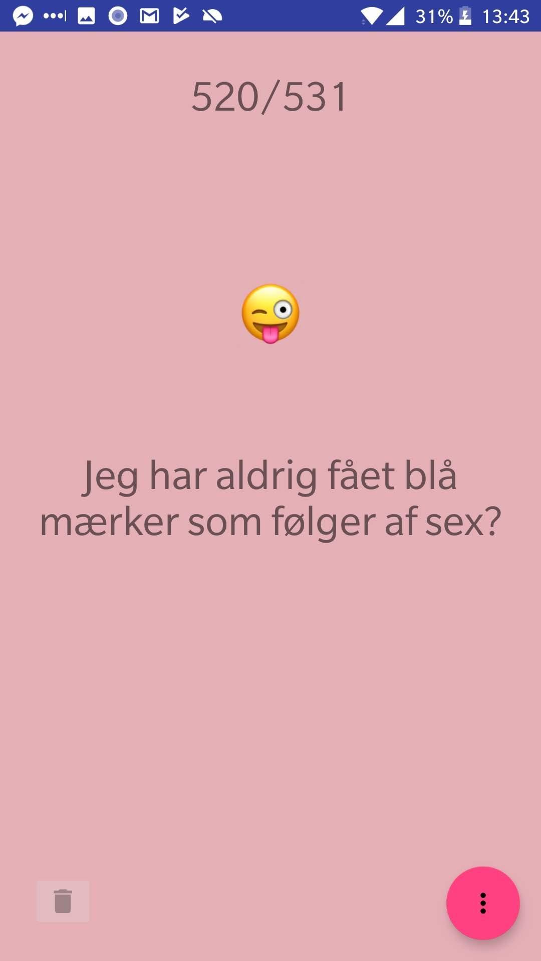 Aldrig