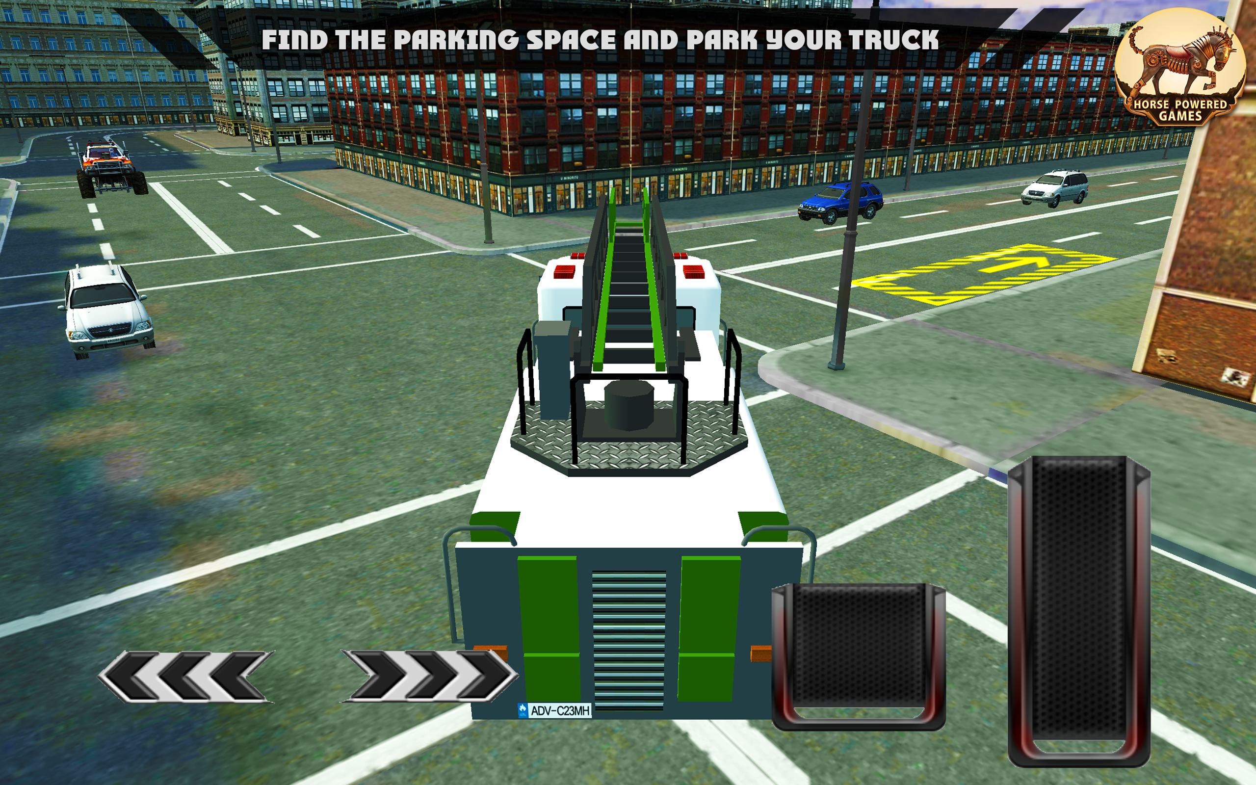 Firefighter Fire Truck Parking