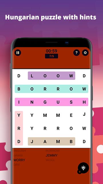 Infinite Word Search