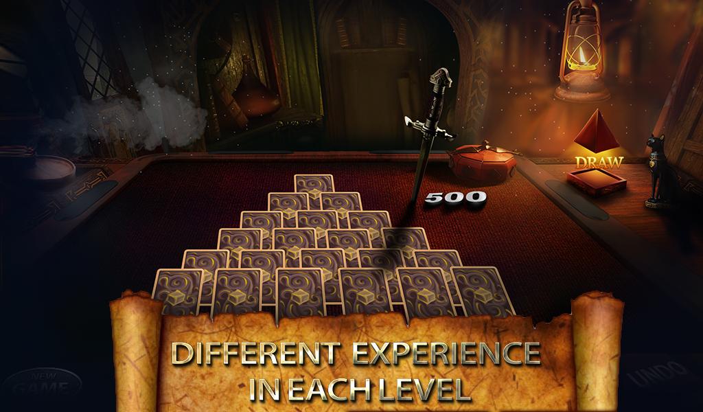 Egyptian Pyramid Solitaire