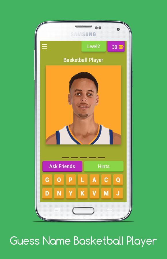 Guess Name Basketball Player