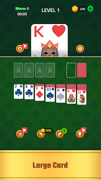 Big Card Solitaire