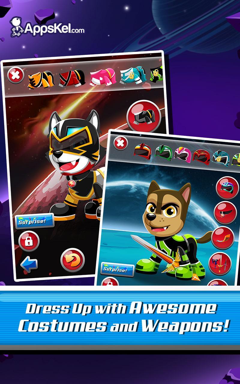 Power Pups Samurai Dressup